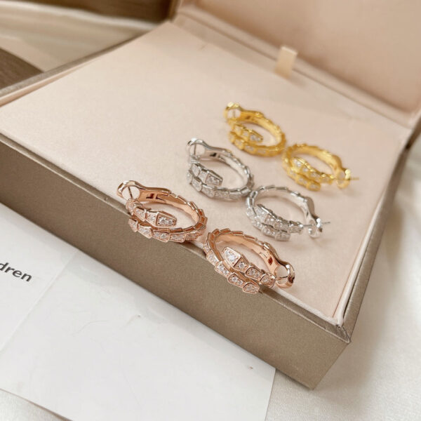 Toxse Serpenti Earrings Diamond - Image 2