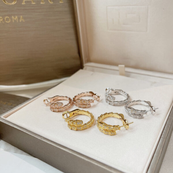 Toxse Serpenti Earrings Diamond - Image 3
