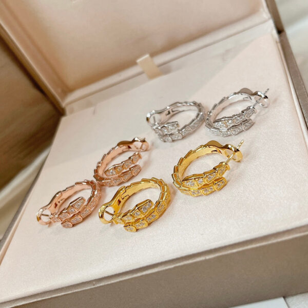 Toxse Serpenti Earrings Diamond - Image 4