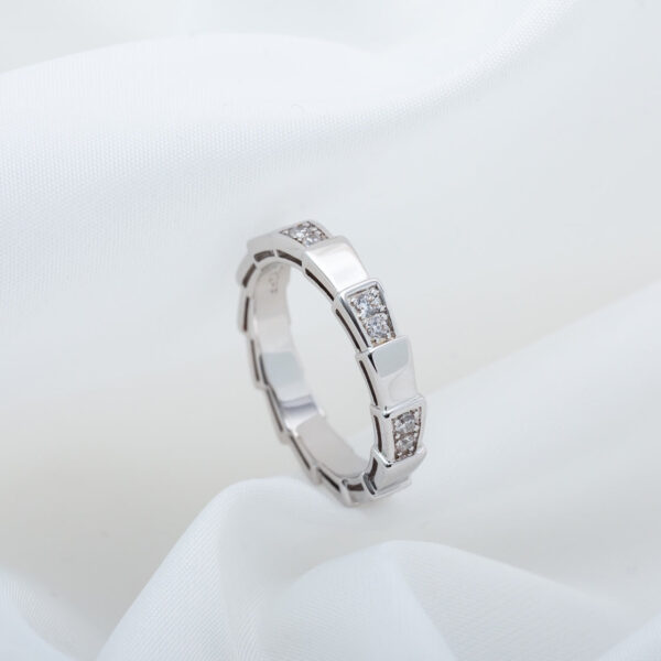 Toxse Serpenti Ring Silver  3Mm - Image 4