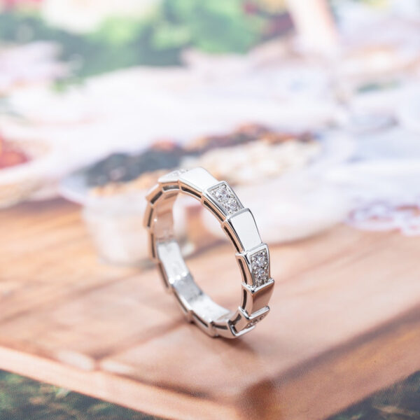 Toxse Serpenti Ring Silver  3Mm - Image 3