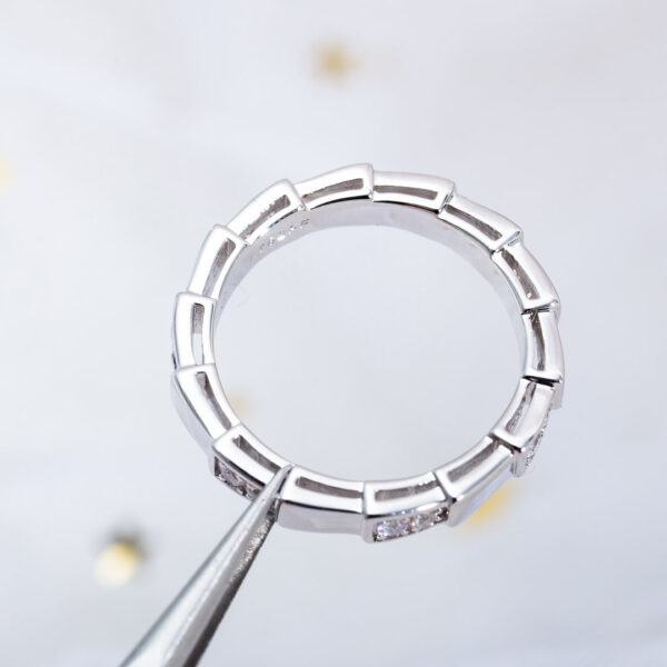 Toxse Serpenti Ring Silver  3Mm - Image 9