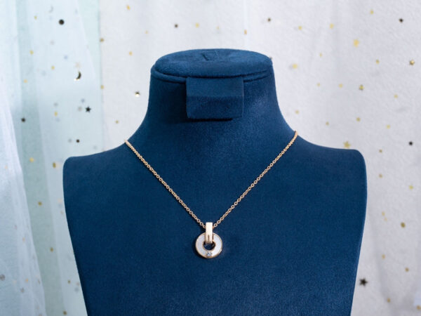 Toxse Gari Necklace Pink Gold Mop - Image 3