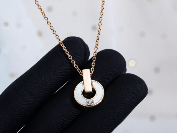 Toxse Gari Necklace Pink Gold Mop - Image 4