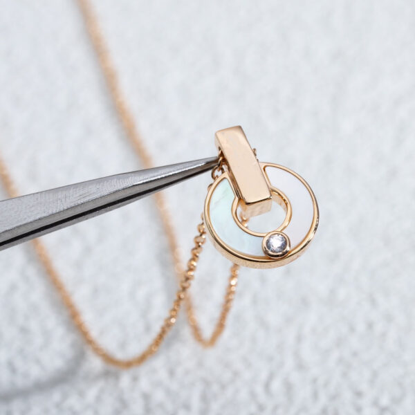 Toxse Gari Necklace Pink Gold Mop - Image 5