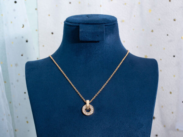Toxse Gari Necklace Pink Gold Diamond - Image 3
