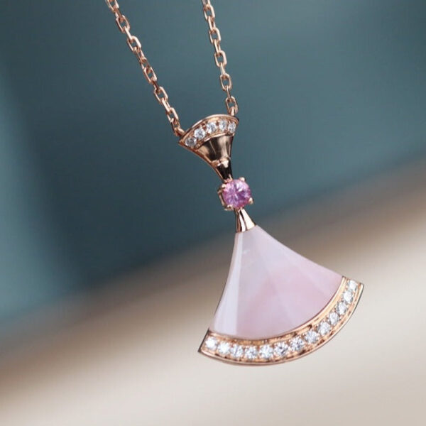 Toxse Dream Necklace Pink Mop Diamond - Image 2