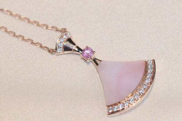 Toxse Dream Necklace Pink Mop Diamond - Image 5