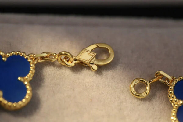 Toxse Clover Agate Gold Bracelet 5 Motifs - Image 7