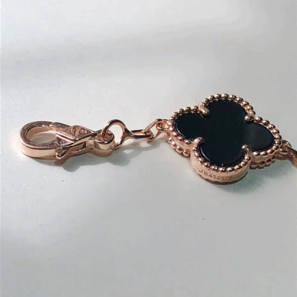 Toxse Clover Multicolor Pink Gold Bracelet 5 Motifs - Image 6
