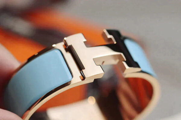 Toxse H Bracelet 18Mm Pink Gold Cloud Blue - Image 5