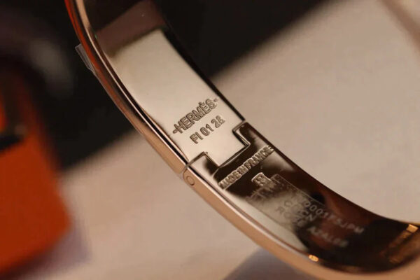 Toxse H Lock Pink Gold Bracelet 12Mm - Image 9