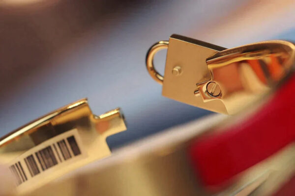 Toxse H Lock Red Gold Bracelet 12Mm - Image 6
