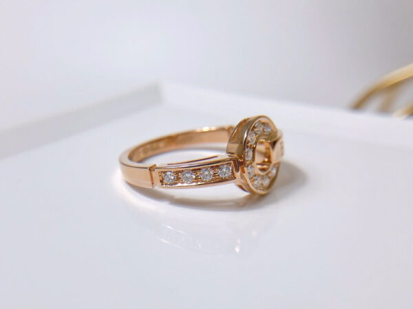 Toxse Dream Ring Pink Gold Diamond - Image 4