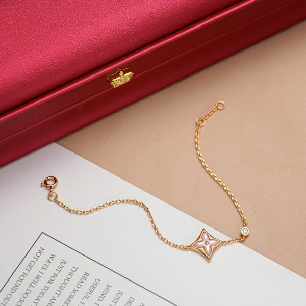 Toxse Star 1 Diamond Pink Gold Bracelet - Image 3