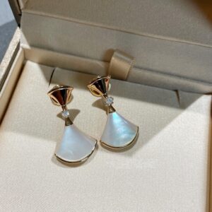 Toxse Dream Mop 1 Diamond Earrings