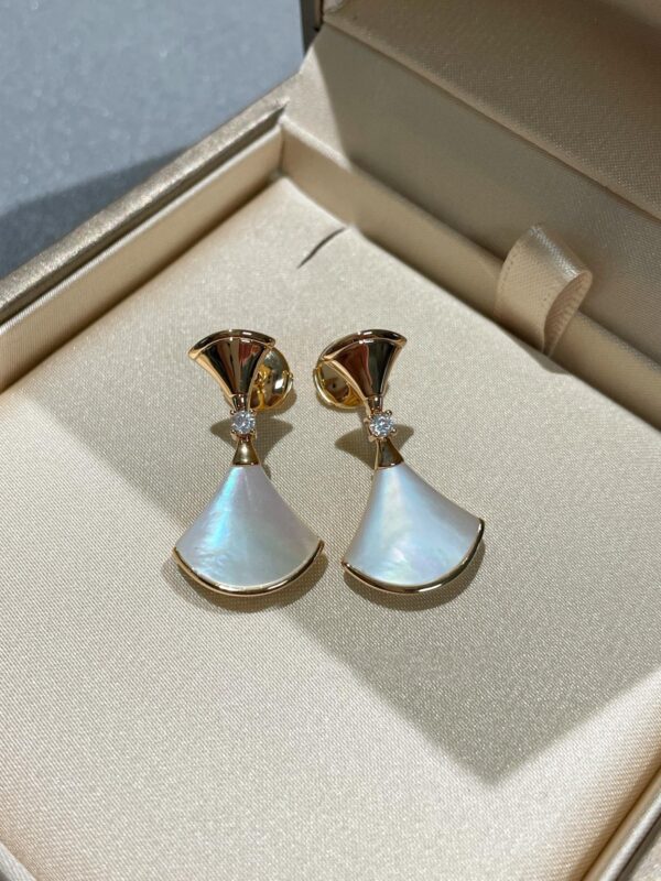 Toxse Dream Mop 1 Diamond Earrings - Image 6