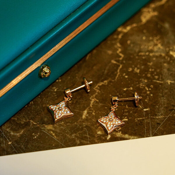 Toxse Star Diamonds Earrings Gold - Image 5