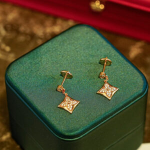 Toxse Star Diamonds Earrings Gold
