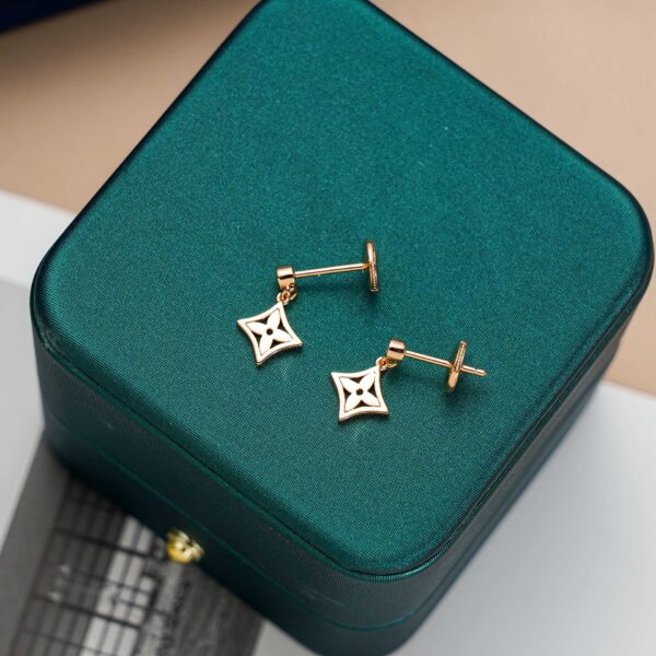 Toxse Star Earrings Gold - Image 6