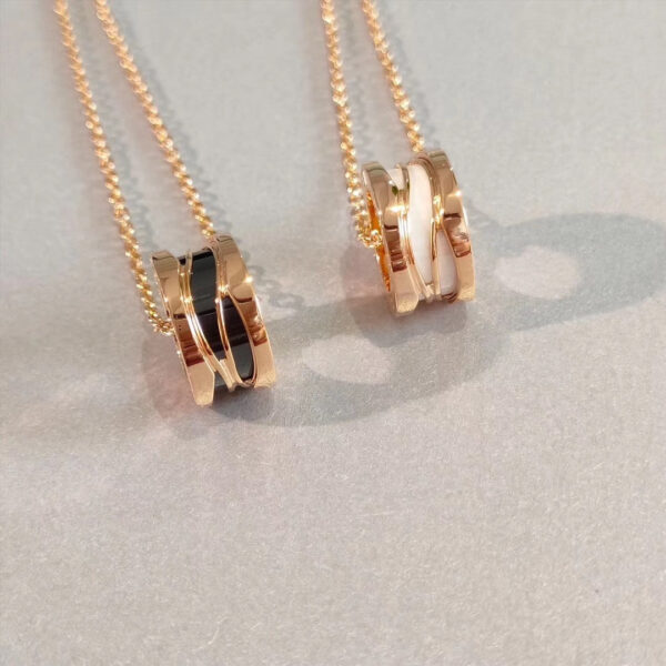 Toxse Zero 1 Necklace Pink Gold