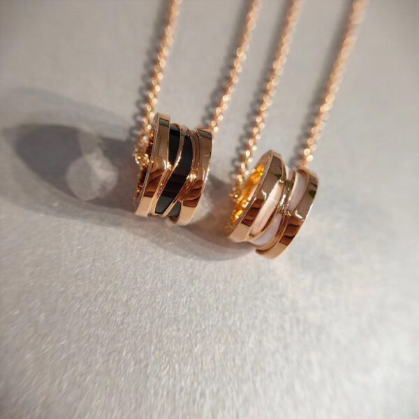 Toxse Zero 1 Necklace Pink Gold - Image 3