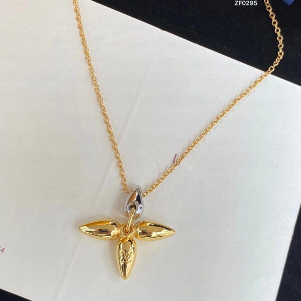 Toxse Louisette Pedant Gold Necklace - Image 4