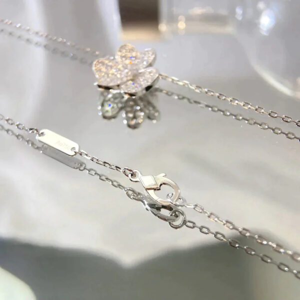 Toxse Flower Diamond Necklace - Image 9