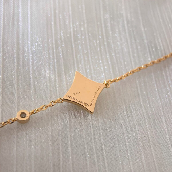 Toxse Color Star Pink Gold Diamond Bracelet - Image 4