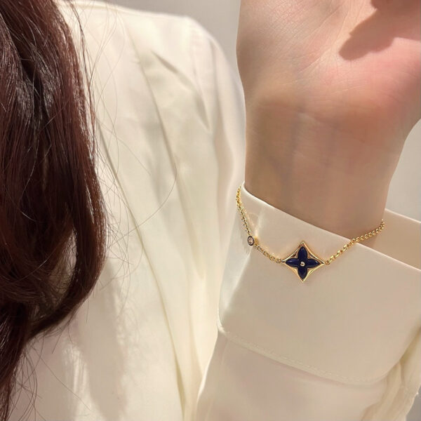 Toxse Color Star Pink Gold Diamond Bracelet - Image 8