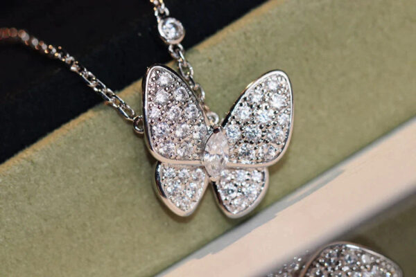 Toxse Butterfly Diamond Necklace - Image 6