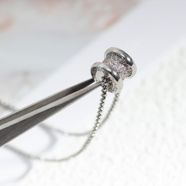 Toxse Zero 1 Silver Diamond Necklace - Image 4