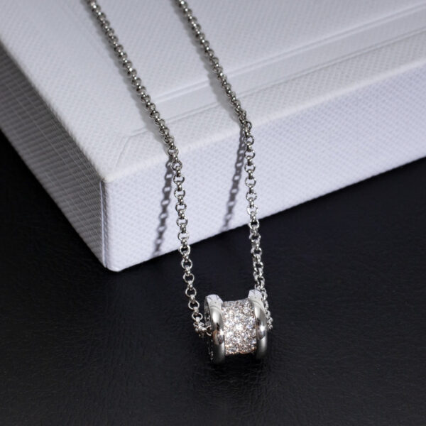 Toxse Zero 1 Silver Diamond Necklace - Image 5