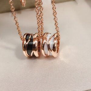 Toxse Zero 1 Four Band Pink Gold Ceramic