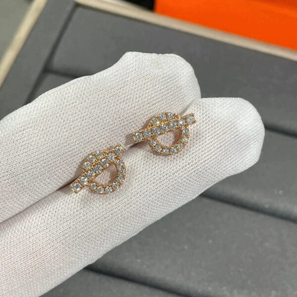 Toxse Echappee Mini Diamond Stud Earrings - Image 8