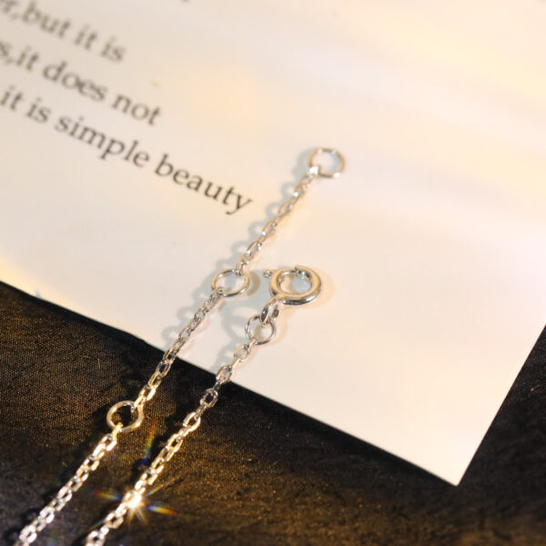 Toxse Sun Motif Pink Mop Silver Bracelet - Image 10