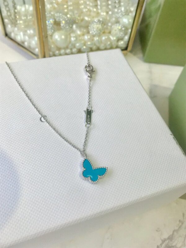 Toxse Butterfly Turquoise Silver Bracelet - Image 5