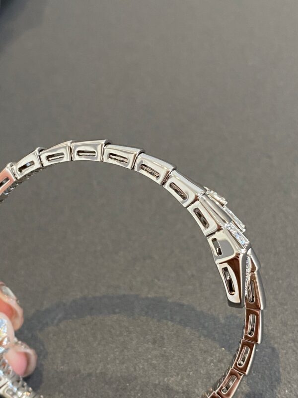 Toxse Serpenti Bracelet Diamonds Silver - Image 10