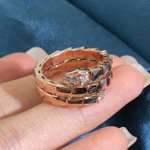 Toxse Serpents Double Row Diamond Ring - Image 2