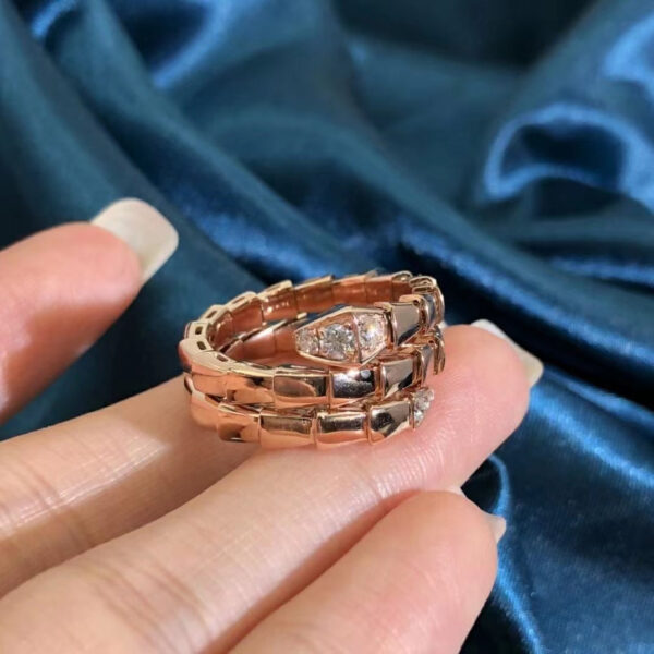 Toxse Serpents Double Row Diamond Ring - Image 4