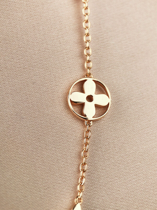Toxse Star And Sun 7 Motifs Gold Bracelet - Image 6