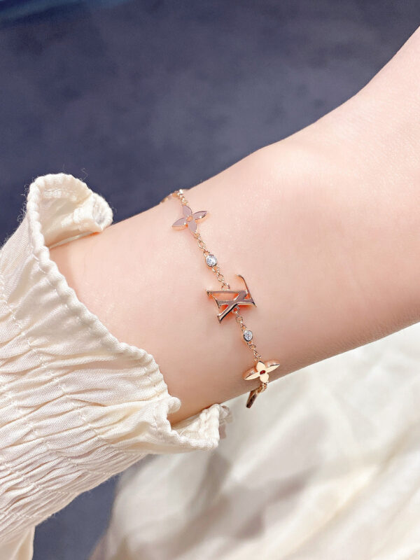 Toxse Star And Sun 7 Motifs Gold Bracelet - Image 10