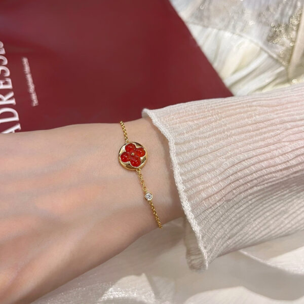 Toxse Sun Pedant Carnelian Bracelet - Image 9