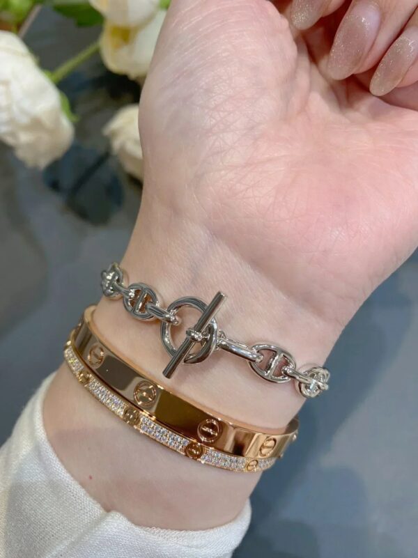 Toxse Chaine Bracelet Silver - Image 6