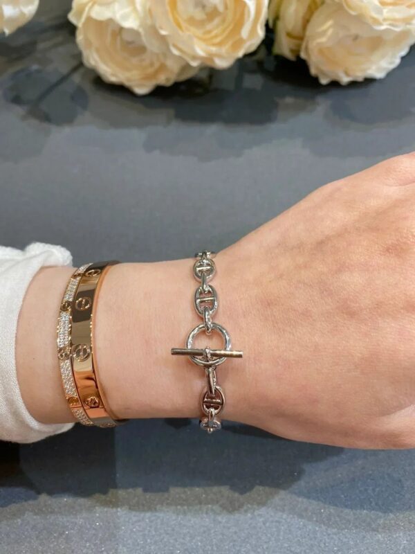 Toxse Chaine Bracelet Silver - Image 7