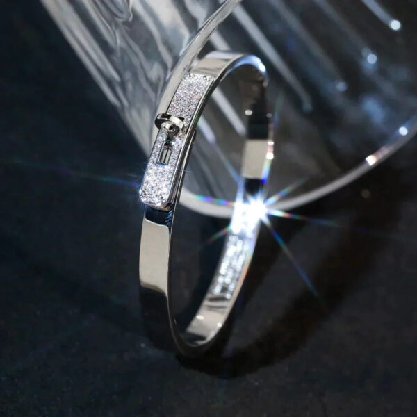 Toxse Kelly Silver Diamond Bracelet - Image 3