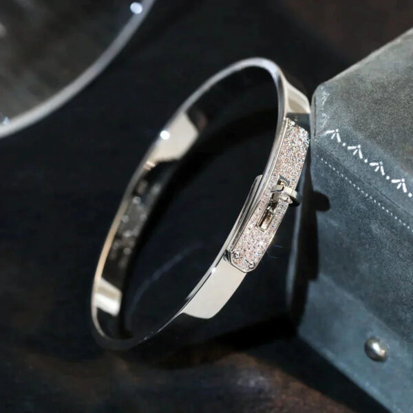 Toxse Kelly Silver Diamond Bracelet - Image 4