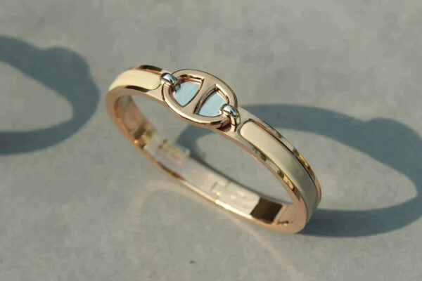 Toxse Clic Chaine Pink Gold Bracelet - Image 5