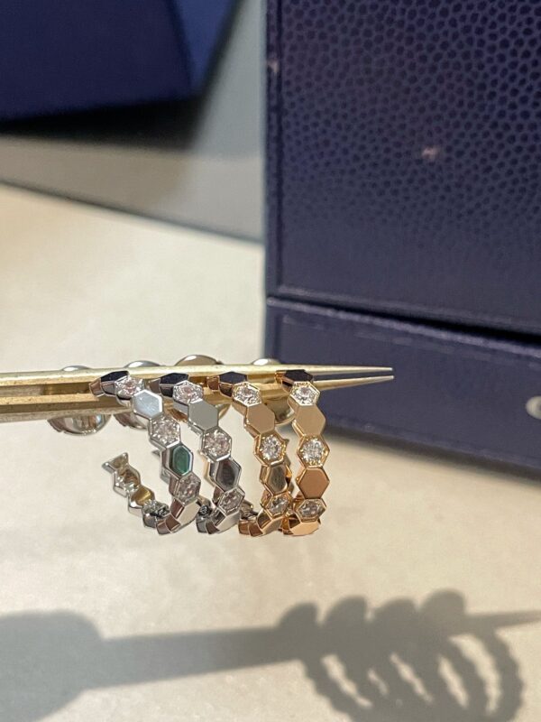 Toxse Hollow Design Four-Leaf Clover Flower Shape Ring - Image 2