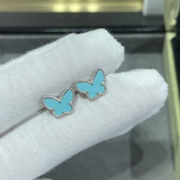 Toxse Sweet Alhambra Butterfly Stud Earrings - Image 4